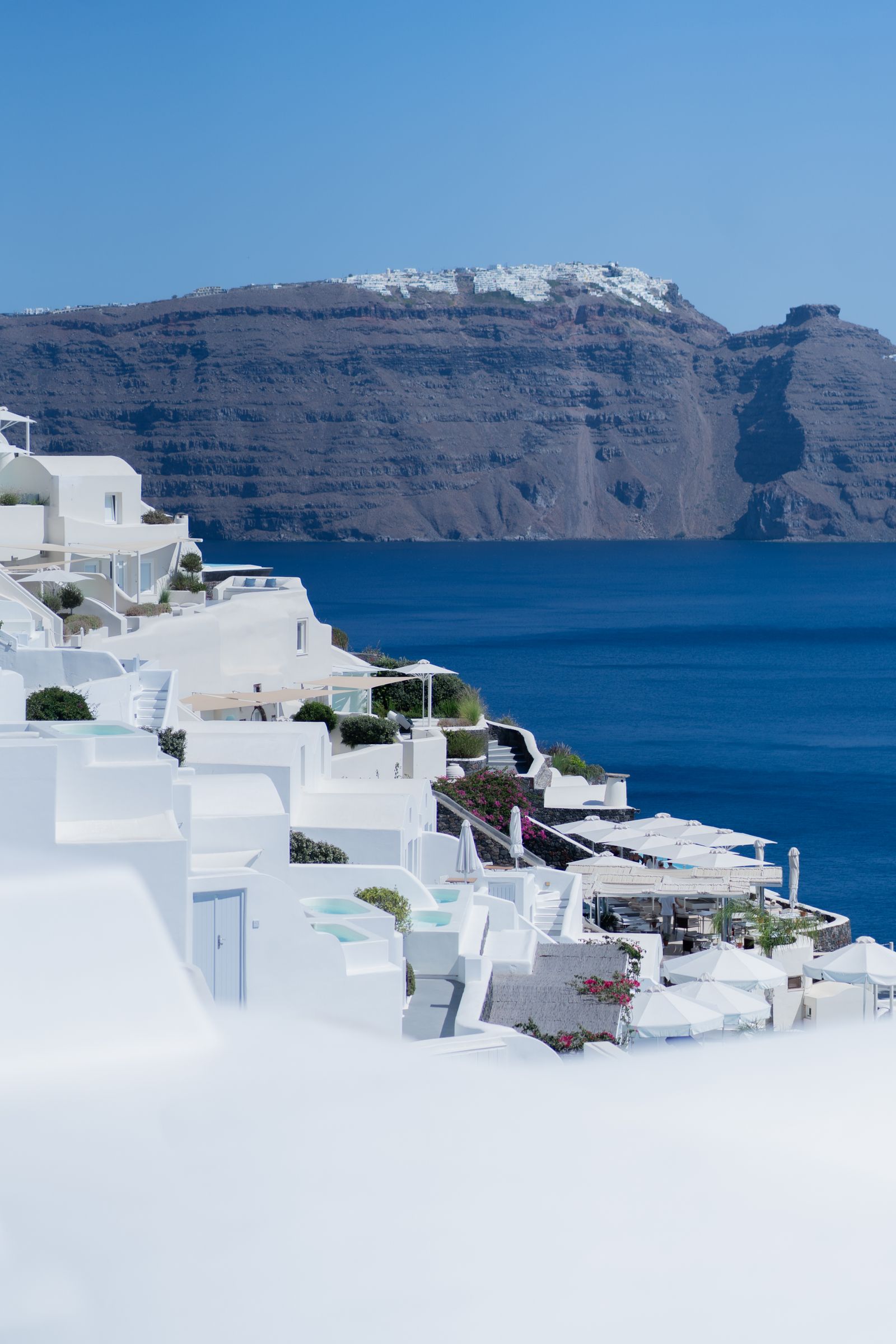 Villa Encalada con Piscina Infinita - Santorini